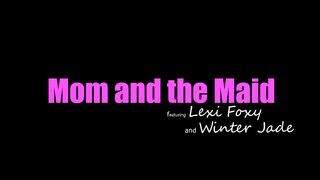 Lexi Fox és Winter Jade édeshármas szexelése