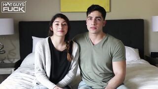 Amatőr mexikói fiatal pár kettyintése