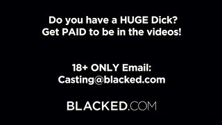 Blacked - Eliza Ibarra és Scarlit Scandal édeshármasban szexelnek
