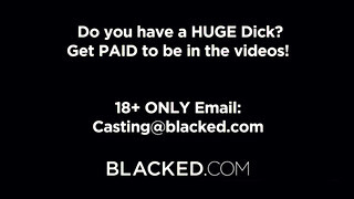 Blacked - Emma Hix puncijában az óriás fütykös