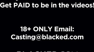 BLACKED - Diamond Banks muffját hatalmas farokkal basszák