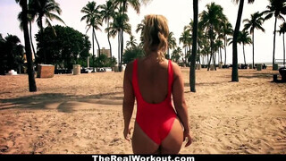 TheRealWorkout - A gigantikus popós Kelsi keményen meghágva