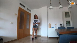 Házi amatőr videó popsi