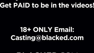BLACKED - világos szőke milf igazán gigászi hímvesszőt akar