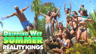 REALITY KINGS - Brutális gruppen szex a kertben