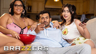 BRAZZERS - Vágyakozó lányok, Ashlyn Peaks és Chloe Surreal versenyeznek Alex gigantikus péniszéért