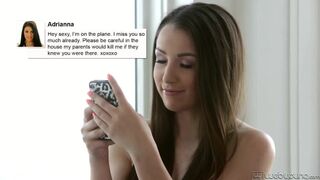 Aidra Fox és Lola Foxx forró tini lesbi játszmája