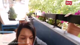 Lara Bergmann forró baletli cidázása megkúrelva óriási faszal