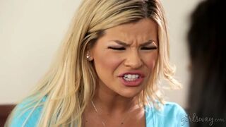 Abby Lee Latin Amerikai és Adriana Sephora forró tini lesbi játékai