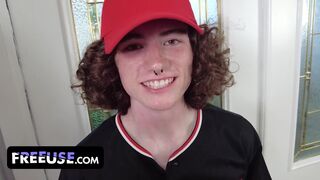 Megdugtam az edzőmet! szerencsés baseball játékos ingyenesen használja gigászi csöcsű milfjét!